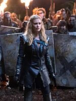 The 100 Eliza Taylor Black Coat