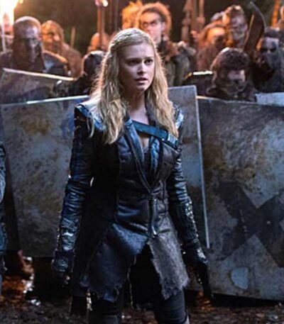 The 100 Eliza Taylor Black Coat