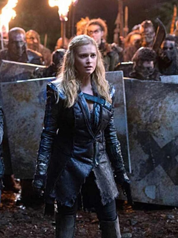 The 100 Eliza Taylor Black Coat