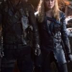 The 100 Eliza Taylor Black Coat