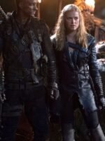 The 100 Eliza Taylor Black Coat
