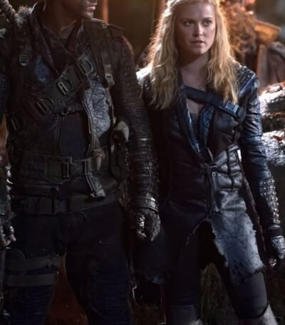 The 100 Eliza Taylor Black Coat