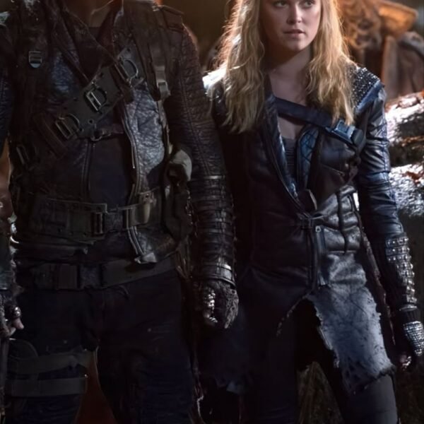 The 100 Eliza Taylor Black Coat