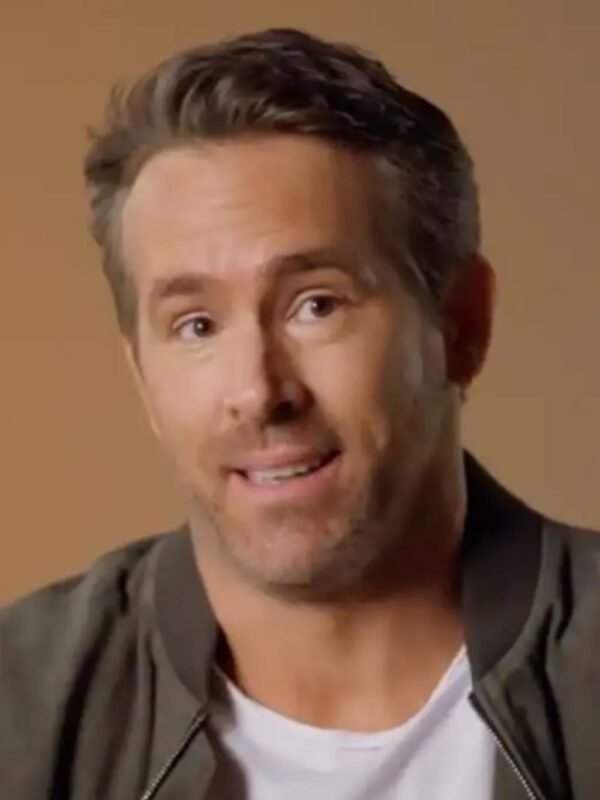 The Adam Project Ryan Reynolds Grey Bomber Jacket