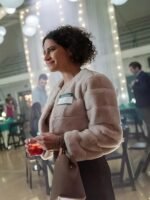 The Adam Project Ryan Reynolds Grey Bomber Jacket