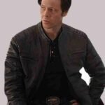 The Afterparty Brett Biker Black Leather Jacket