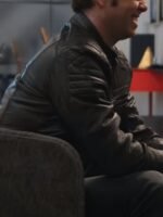 The Afterparty Brett Biker Black Leather Jacket