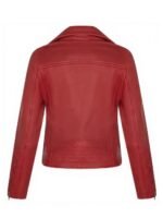 The Afterparty S1 E8 Zoe Chao Brown Leather Jacket