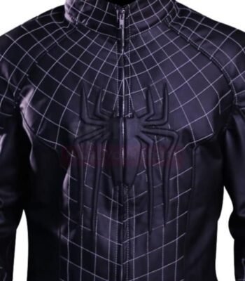 The Amazing Spider Man 2 Black Leather Jacket