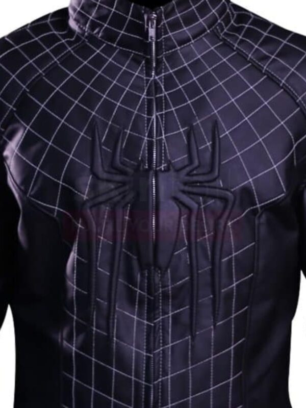 The Amazing Spider Man 2 Black Leather Jacket