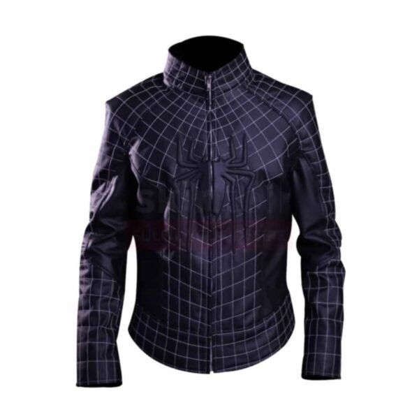 The Amazing Spider Man 2 Black Leather Jacket