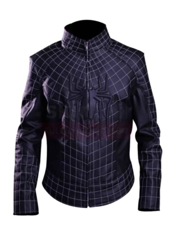 The Amazing Spider Man 2 Black Leather Jacket