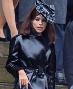 The Batman 2022 Selina Kyle Catwoman Black Leather Coat
