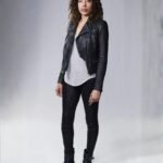 The Blacklist Redemption Nez Rowan Biker Leather Jacket
