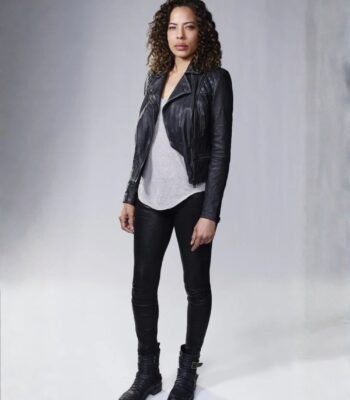 The Blacklist Redemption Nez Rowan Biker Leather Jacket