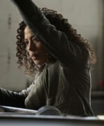 The Blacklist S03 Nez Rowan Green Leather Jacket