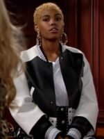 The Bold and The Beautiful Paris Buckingham Bomber Jacket