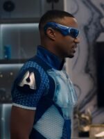 The Boys S02 A-Train Blue Leather Jacket