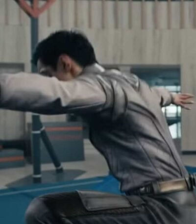 The Boys S02 Blindspot Grey Leather Jacket