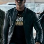The Boys Season 04 Jessie T. Usher Black Leather Jacket