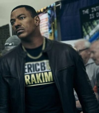 The Boys Season 04 Jessie T. Usher Black Leather Jacket