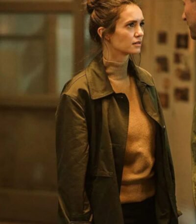 The Bricklayer 2024 Nina Dobrev Trench Coat