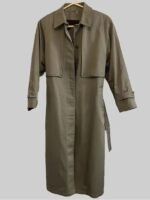 The Bricklayer 2024 Nina Dobrev Trench Coat