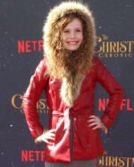 The Christmas Chronicles 2 Darby Camp Leather Parka Coat
