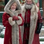The Christmas Chronicles 2 Mrs. Claus Red Fur Collar Coat