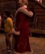 The Christmas Chronicles 2 Mrs. Claus Red Fur Collar Coat