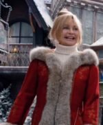The Christmas Chronicles 2 Mrs. Claus Red Fur Collar Coat