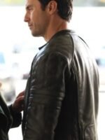 The Company You Keep Milo Ventimiglia Black Leather Jacket