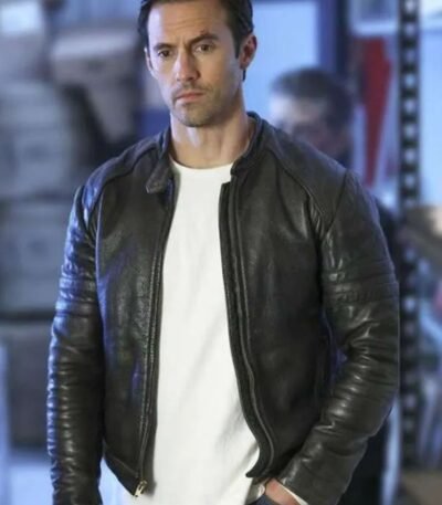 The Company You Keep Milo Ventimiglia Black Leather Jacket