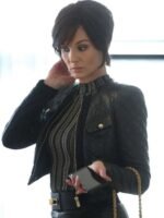 The Company You Keep S01 Birdie Nicoletti Black Leather Jacket