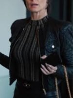 The Company You Keep S01 Birdie Nicoletti Black Leather Jacket