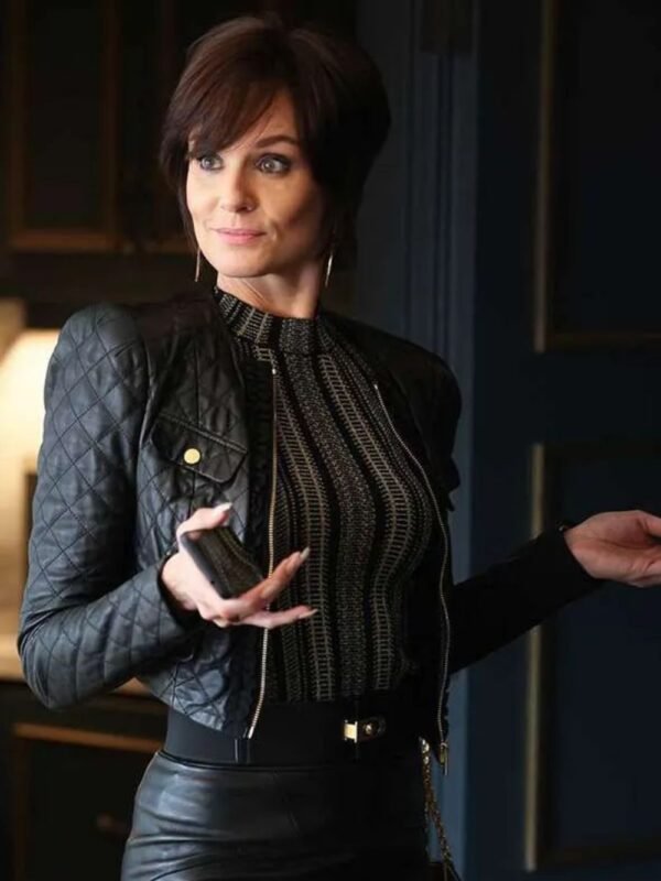 The Company You Keep S01 Birdie Nicoletti Black Leather Jacket