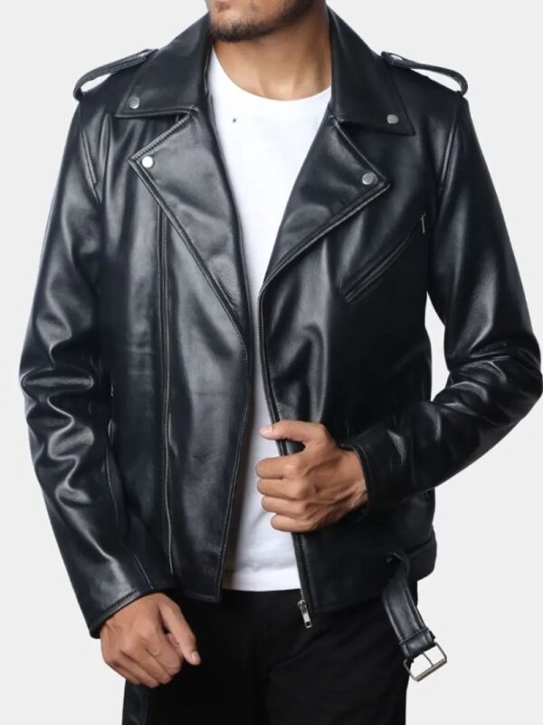 The Devil Conspiracy 2022 Joe Doyle Leather Coat
