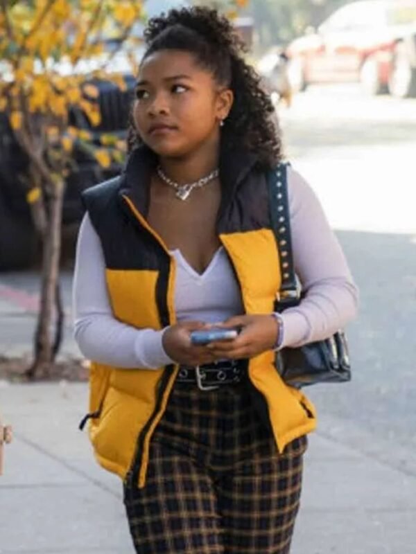 The Equalizer 2021 Delilah Black and Yellow Vest
