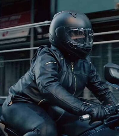 The Equalizer 2021 Robyn McCall Leather Biker Jacket