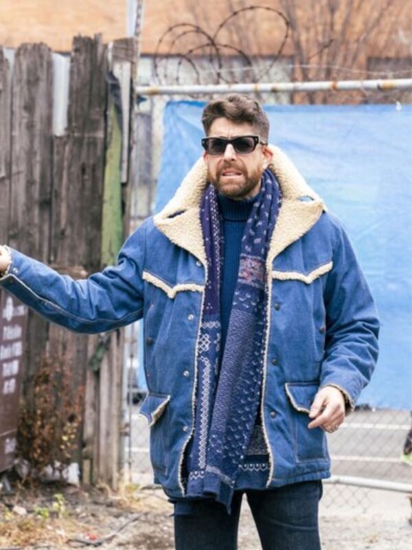 The Equalizer Harry Keshegian Denim Blue Jacket