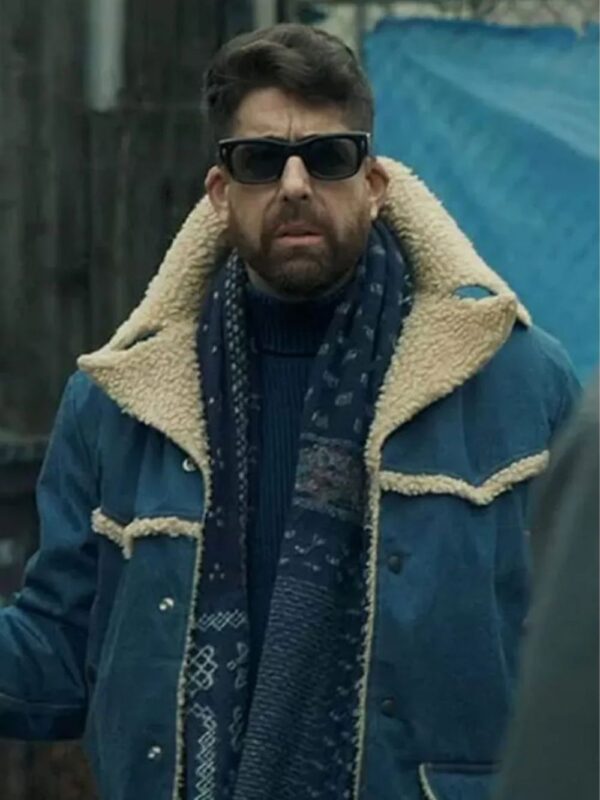 The Equalizer Harry Keshegian Denim Blue Jacket