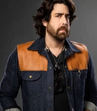 The Equalizer Harry Keshegian S02 Blue Denim Jacket