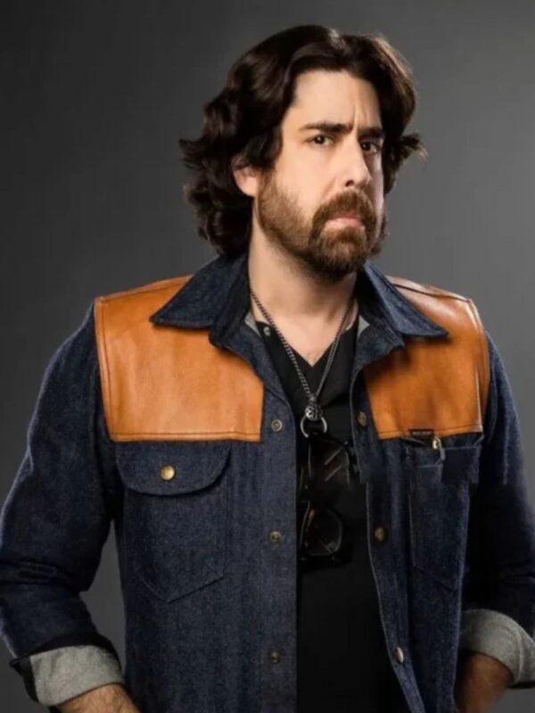 The Equalizer Harry Keshegian S02 Blue Denim Jacket
