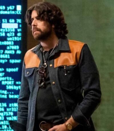 The Equalizer Harry Keshegian S02 Blue Denim Jacket