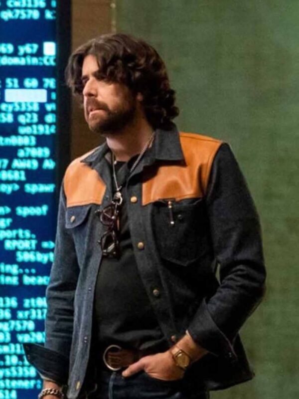 The Equalizer Harry Keshegian S02 Blue Denim Jacket