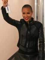 The Equalizer Jessie Cook Black Quilted Leather Jacket