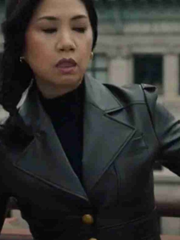 The Equalizer Mel Melody Bayani Black Leather Jacket