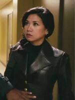 The Equalizer Mel Melody Bayani Black Leather Jacket