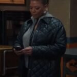 The Equalizer Queen Latifah S01 EP07 Black Quilted Jacket