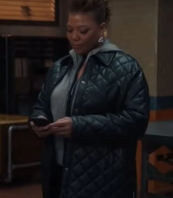 The Equalizer Queen Latifah S01 EP07 Black Quilted Jacket